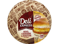 Egg Cheese & Bacon Bagel