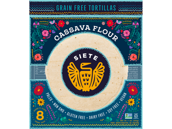 Siete Flour Tortillas 8pk