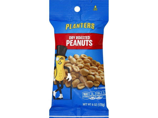 Planters Dry Roast Peanuts 6oz