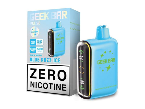 Geek Bar Pulse Blue Razz Ice 0% Nic