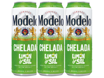 Modelo Chelada Limón y Sal (3x24oz)