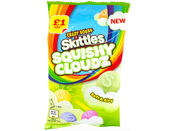 Skittles Squishy Cloudz, UK