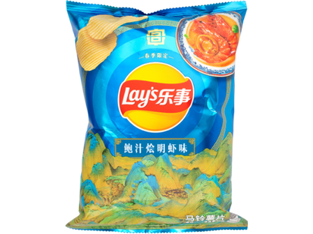 Lays Shrimp w/ Abalone Sauce 60g