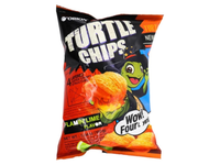 Turtle Chips Flamin' Lime 160g