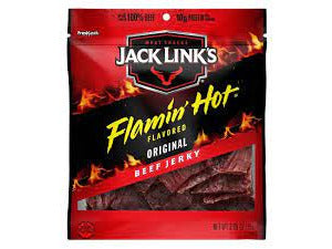 Jack Links Flamin' Hot Beef Jerky