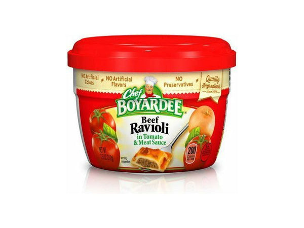 Boyardee Beef Ravioli