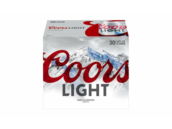 Coor's Light Beer (30pk)