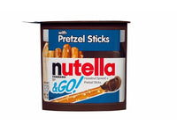 Nutella and Go Pretzels