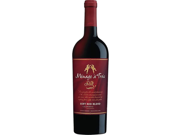 Menage a Trois Silk Soft Red Blend (750mL)