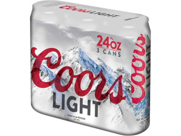 Coors Light (3 Pack)