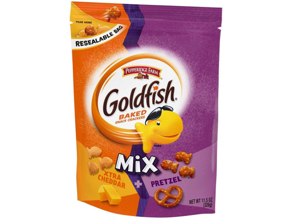 Goldfish Cheddar & Pretzel Mix