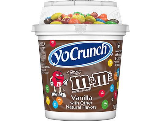 Yo Crunch M&M Yogurt