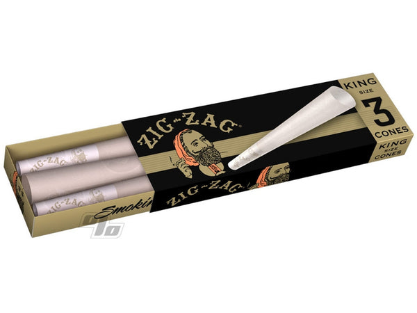 Zig Zag King Cones 3 pack